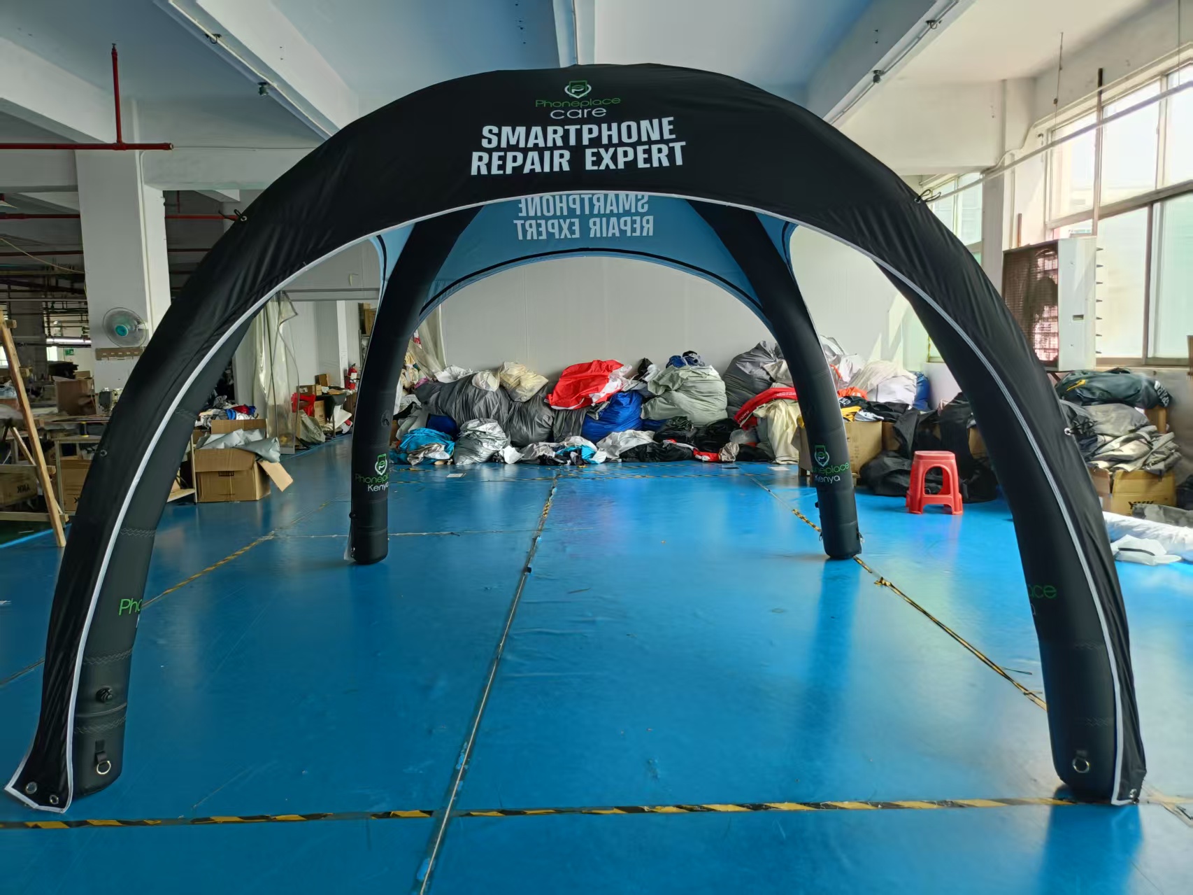Creating a Mobile Marketing Hub with Custom Inflatable Tents