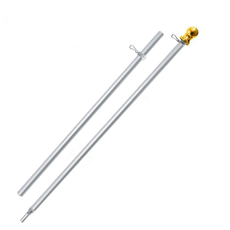 Stadium Wall Mounted Aluminum Flagpole 5ft 6ft