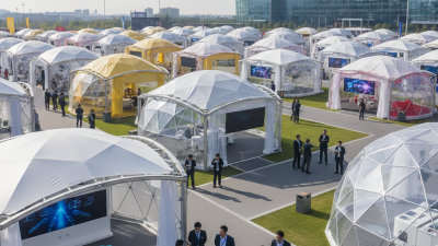 What is Advertising Tent at the 139th Canton Fair?