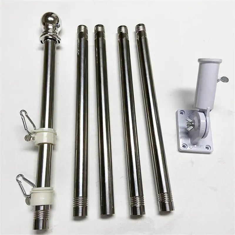 1-Stainless steel wall flagpole.jpg