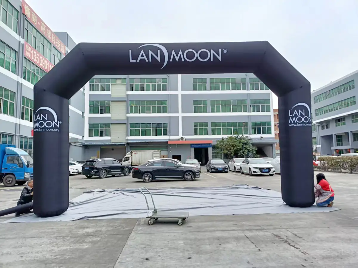 The "Visual Takeover": Creating an Immersive Brand Experience with Custom Inflatables & Banners